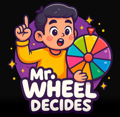 Mr. Wheel Decides Logo